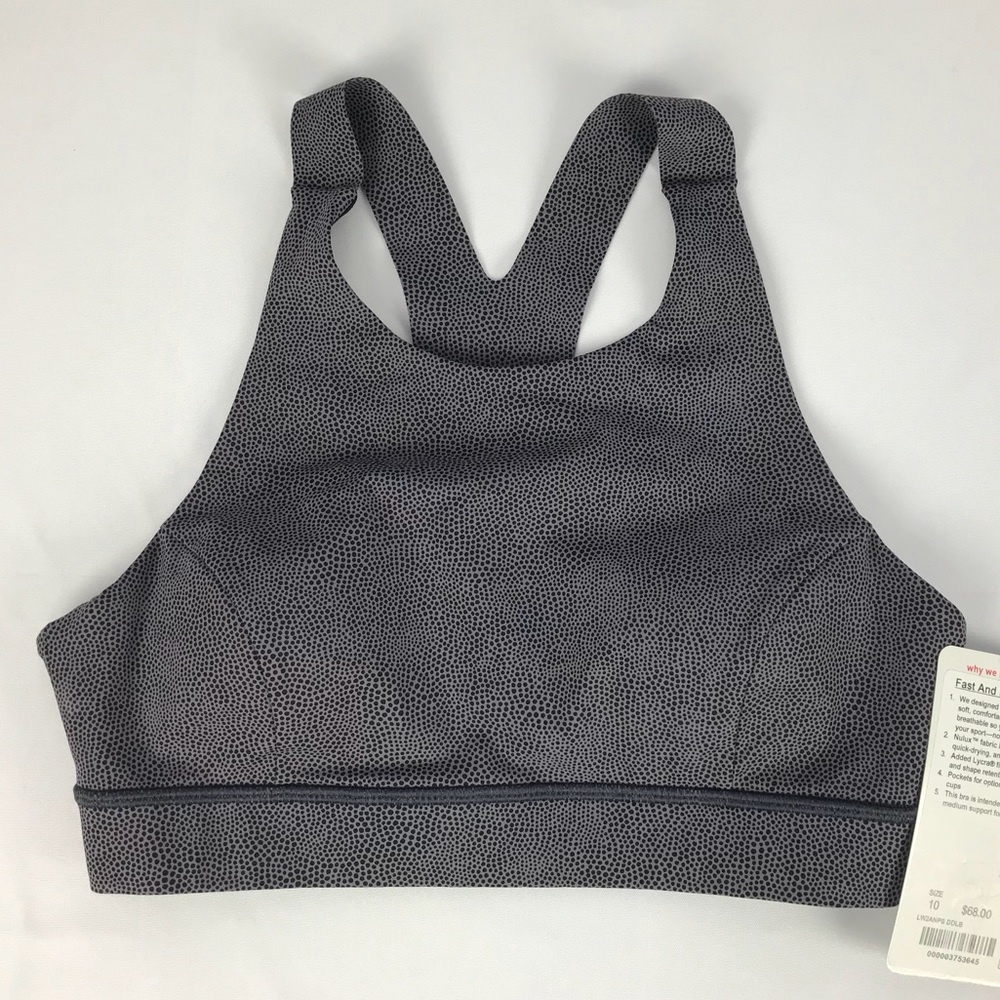 Lululemon Fast Free Bra Size 10